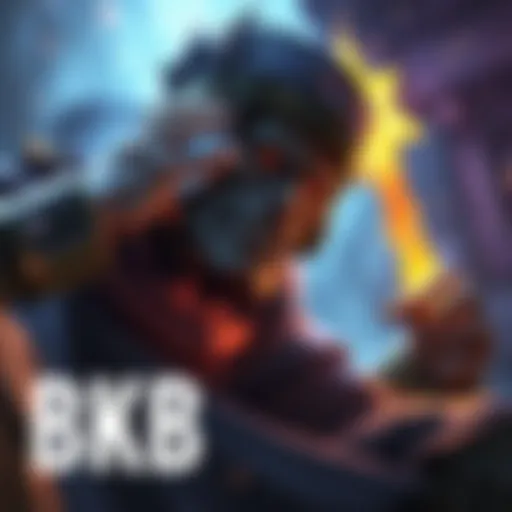 A witch doctor character struggling in a lane, showing visible frustration as BKB interrupts his channeling ability, representing support player challenges in a game.