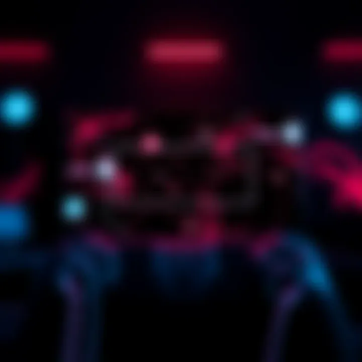 A black screen displaying loading graphics during a multiplayer game session