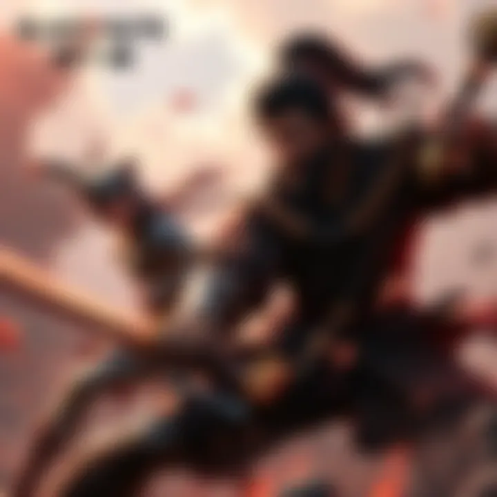 Characters from Black Myth: Wukong engage in combat, showcasing the game's visuals and environment