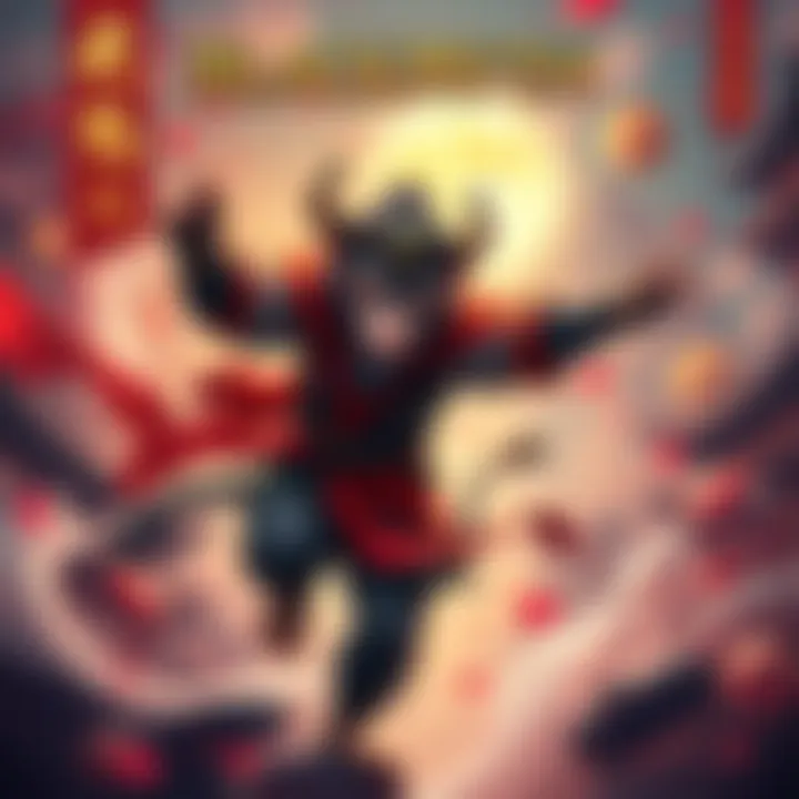 The vibrant cover art for Black Myth Wukong featuring a mythical monkey warrior in a dynamic pose, surrounded by fantasy landscapes and elements inspired by Chinese mythology.