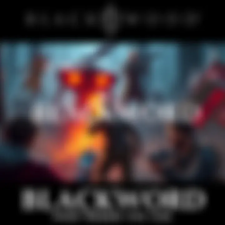 Blackwood Game Trailer Gameplay footage from the Blackwood reveal trailer featuring characters and scenes from the game