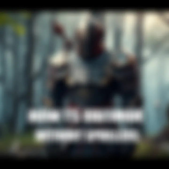 Blaidd's Armor Set Warrior wearing Blaidd's armor, standing in a forest environment, ready for battle.