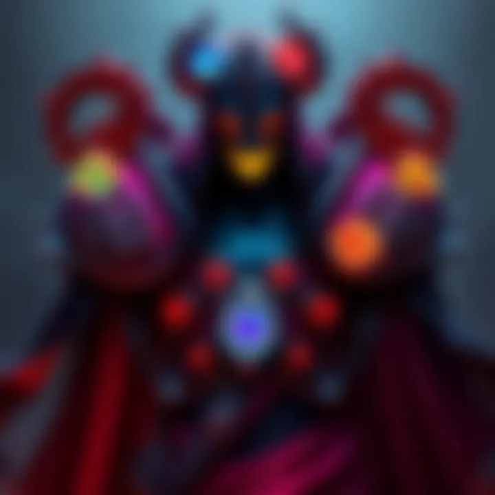 A character from Blasphemous 2 displaying various penance modifiers for gameplay strategy.