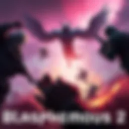 Art featuring characters and action scenes from Blasphemous 2, showcasing the game's unique style and atmosphere.