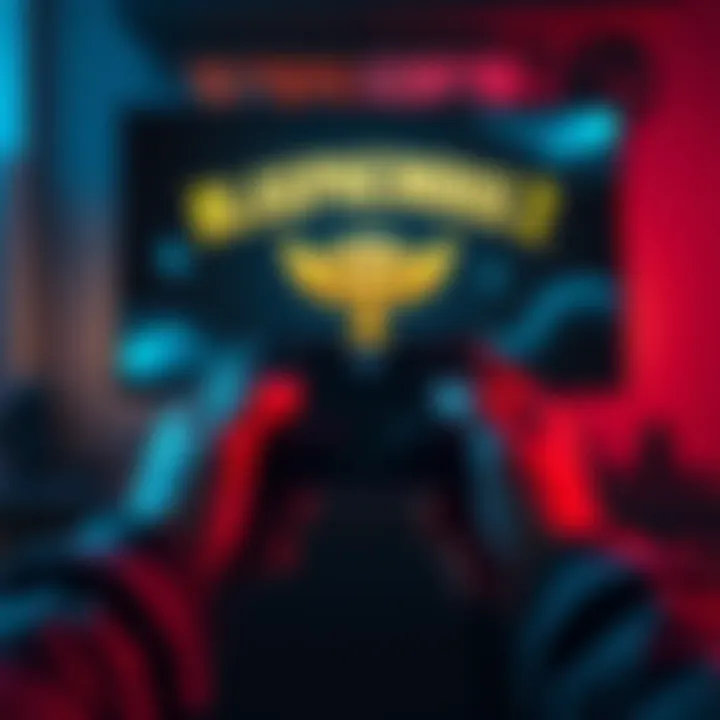 A gamer holding a controller with the Blasphemous 2 trophy on screen, ready to tackle challenges