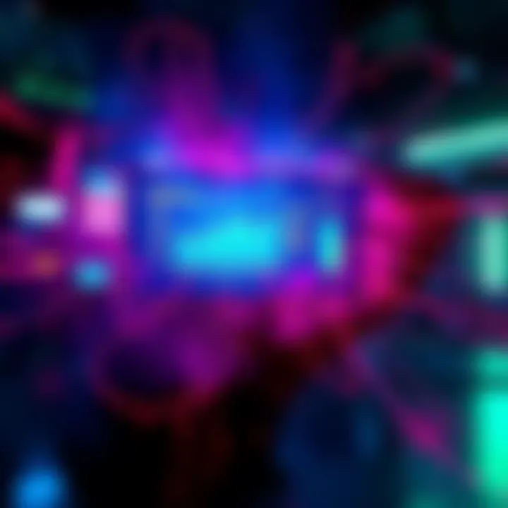 A visual representation of Blast's major simulator displaying the results from the shuffle function test, highlighting performance metrics.