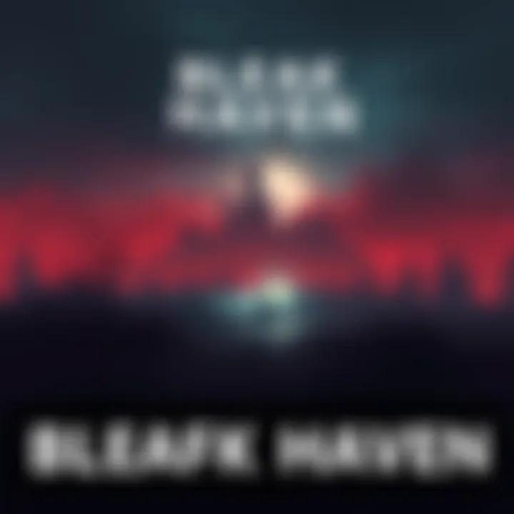 Cover art featuring a dark, eerie landscape with a silhouette of a character holding a flashlight, evoking a horror theme.