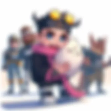 Charming sketches of Blizzard characters, including Overwatch heroes and a cute drawing of Fika, showcasing creativity