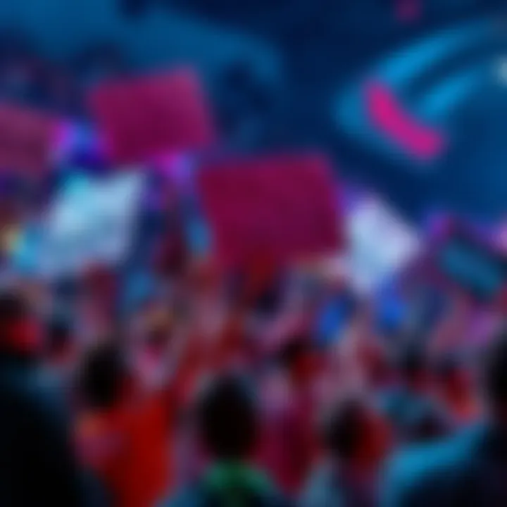 Fans protesting for Raza Blizzard fans holding signs in support of Raza, expressing their desire for changes to be reverted, gathered in a lively demonstration.