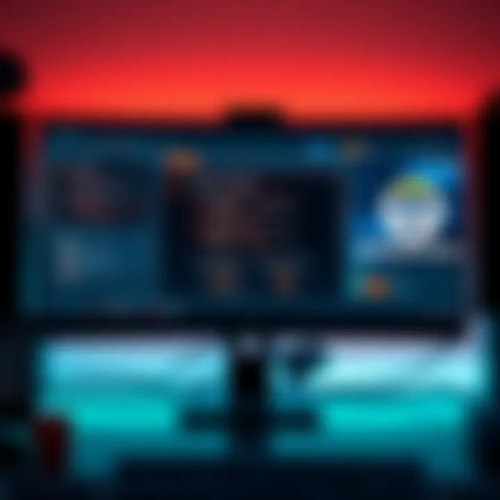 Blizzard Performance Issues A computer screen showing performance drop alerts while running Overwatch and other applications