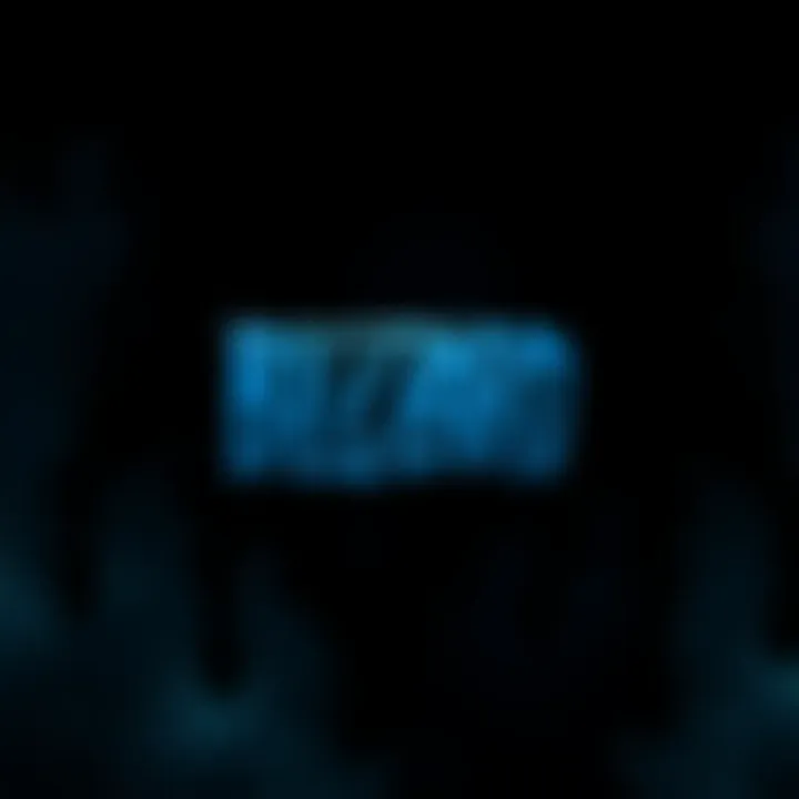 Blizzard logo surrounded by shadows representing a toxic environment