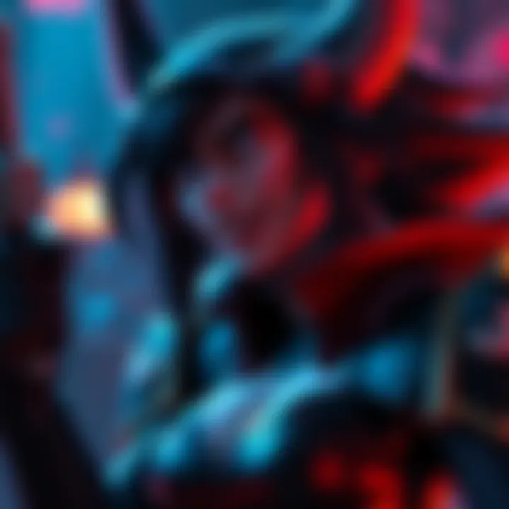 A scene from Blizzard's animated short featuring Vendetta, showcasing her animated character design with intense expressions and dramatic lighting.