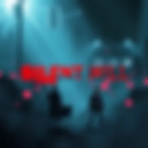 Presentation slide about Bloober Team's updates on the SILENT HILL remake with details on their collaboration with Konami.