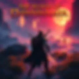 Gameplay from The Blood of Dawnwalker A character exploring a vibrant fantasy world in The Blood of Dawnwalker, engaged in an epic quest