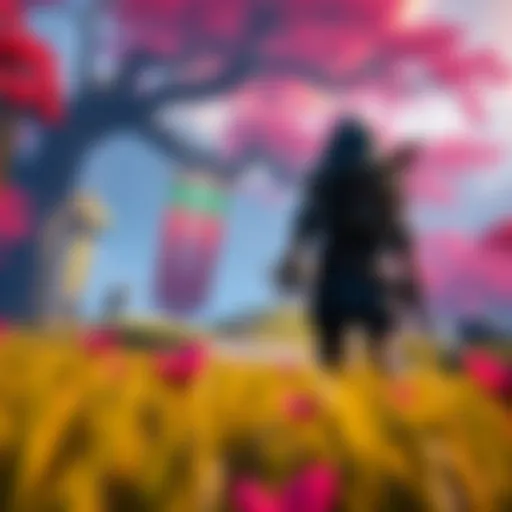 Gameplay scene from The Blood of Dawnwalker A character exploring a vibrant environment in The Blood of Dawnwalker, with quests and challenges visible in the background.
