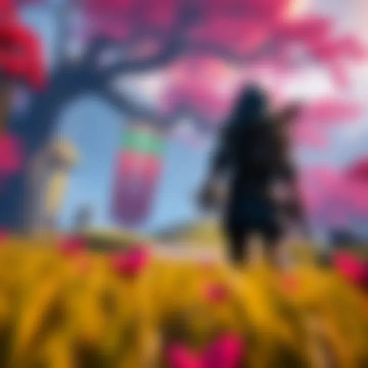 Gameplay scene from The Blood of Dawnwalker A character exploring a vibrant environment in The Blood of Dawnwalker, with quests and challenges visible in the background.