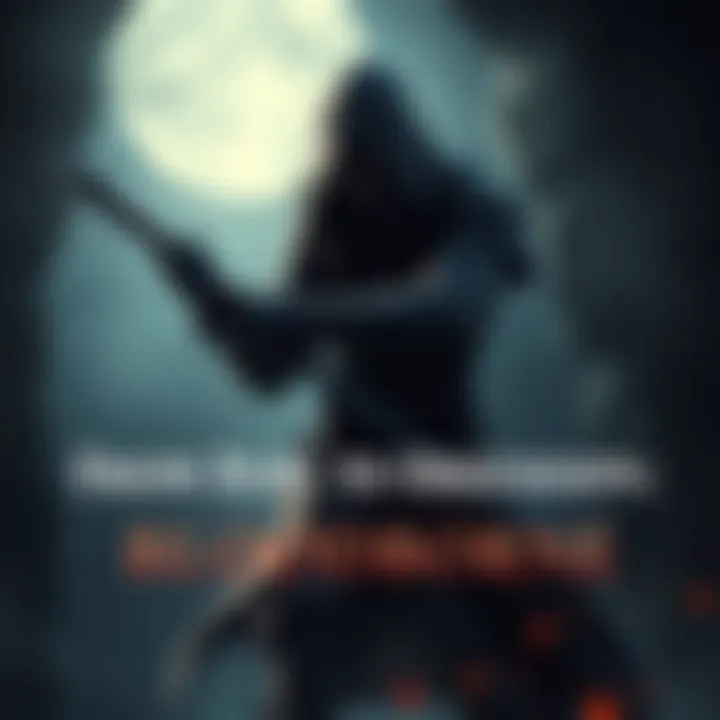 A character in a dark outfit wielding a weapon in a gothic setting, symbolizing the transformation in gaming passion.