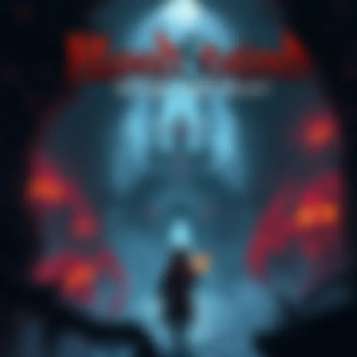 Bloodstained Game Scene A character from Bloodstained: Ritual of the Night exploring a dark, eerie castle filled with monsters and treasures.