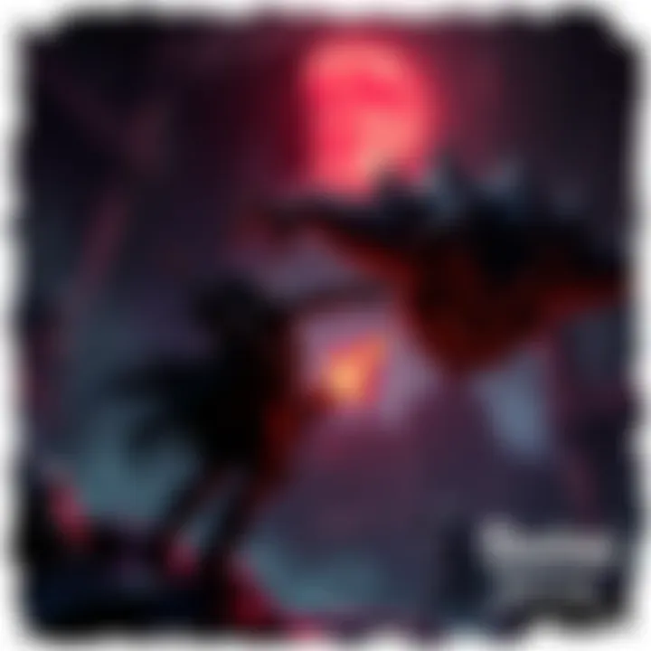 A scene from Bloodstained: Ritual of the Night showing a character battling monsters in a dark, gothic environment.