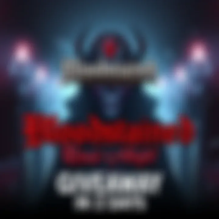 A graphic showing the game Bloodstained: Ritual of the Night with text about a giveaway event