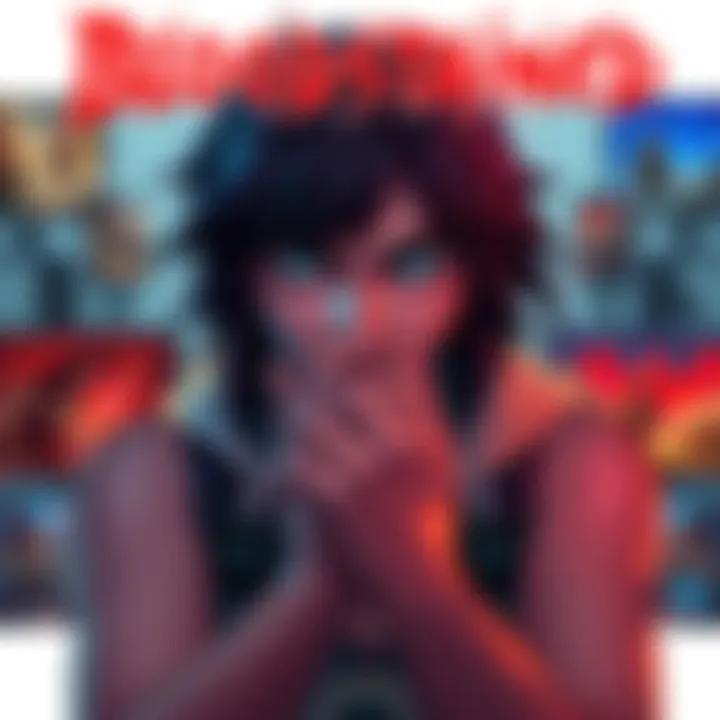 A gamer contemplating between Bloodstained and Prince of Persia: The Lost Crown, surrounded by game art and consoles.