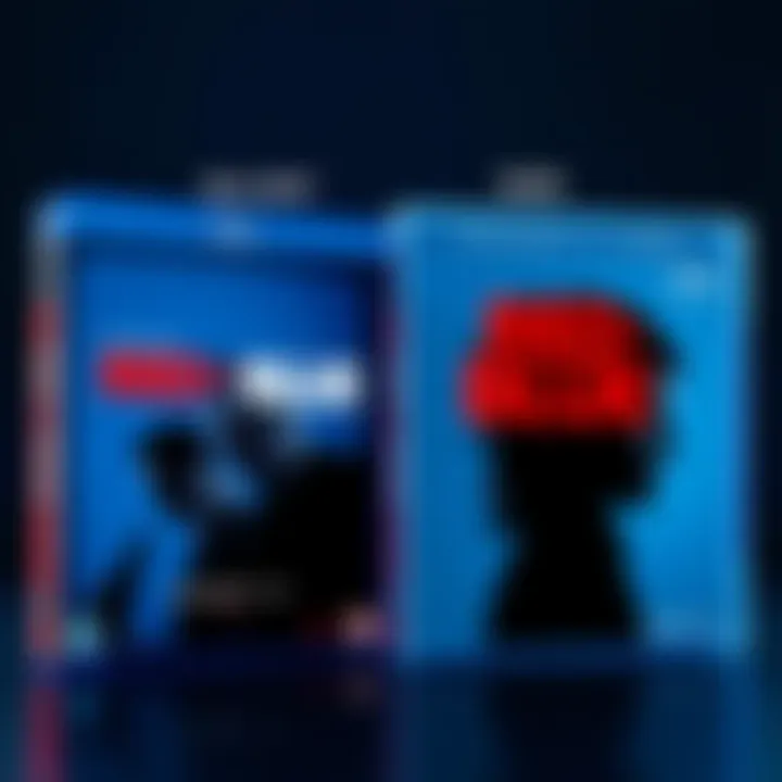 Side by side images of Blu-Ray and DVD cases for Red Vs Blue seasons 11-18, highlighting differences in packaging and format style.