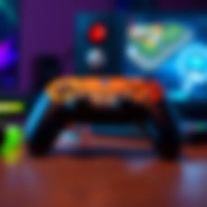 A Bluetooth controller connected to a Valve gaming deck, showing a user looking confused about a missing feature