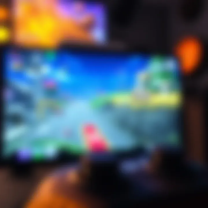 Screenshot showing blurry graphics from the remastered version of a popular video game