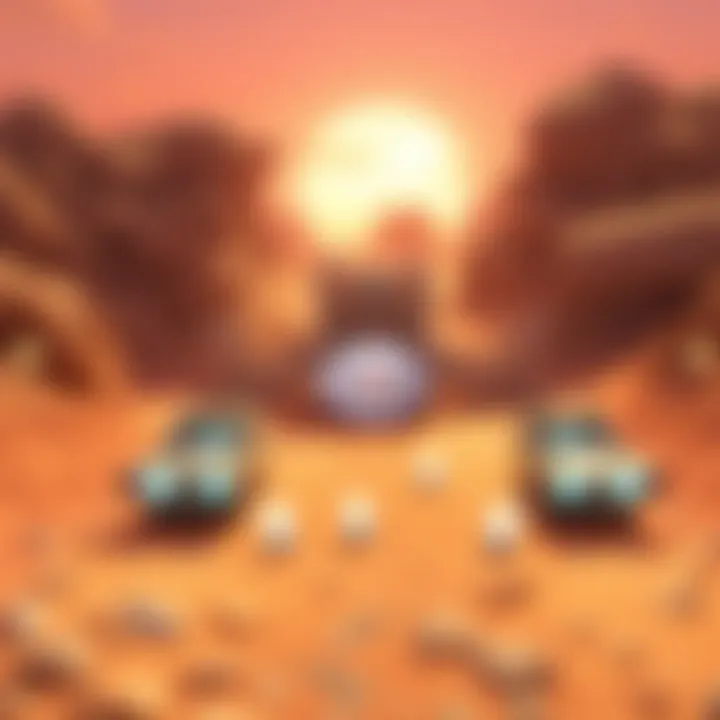 A screen capture showing blurry visuals from the game Crimson Desert, highlighting the graphic issues players are experiencing.