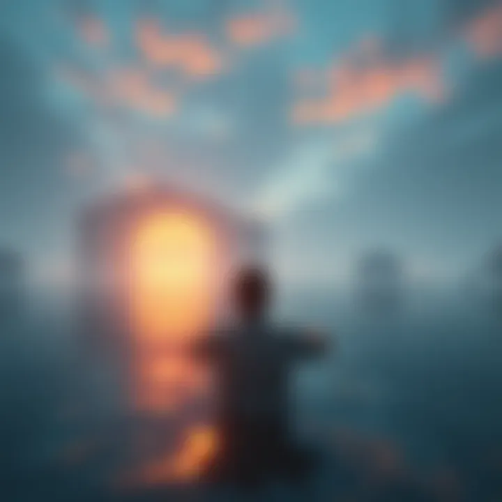 Player immersed in the calming atmosphere of BNN2, surrounded by serene visuals