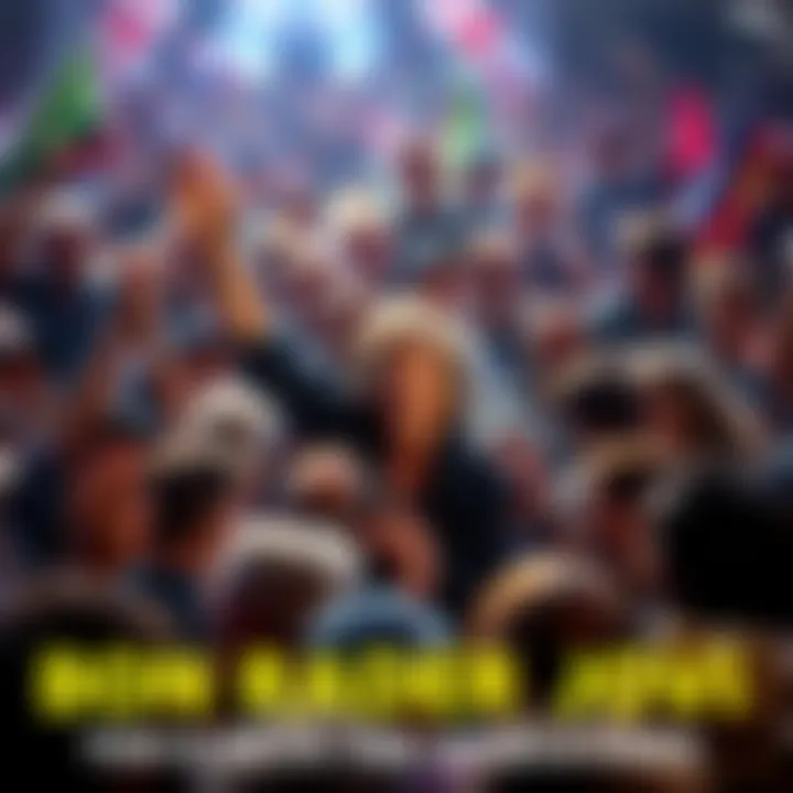 A crowd gathered in excitement as news breaks about Bon Raider Jovi's return.