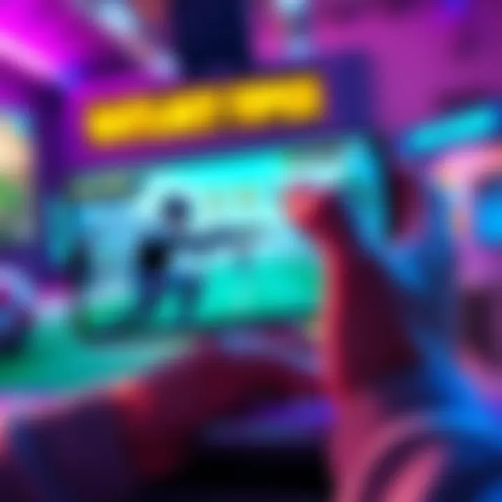 A person adjusting settings on a Samsung Galaxy A51 smartphone to improve gaming performance for Battle Royale games.