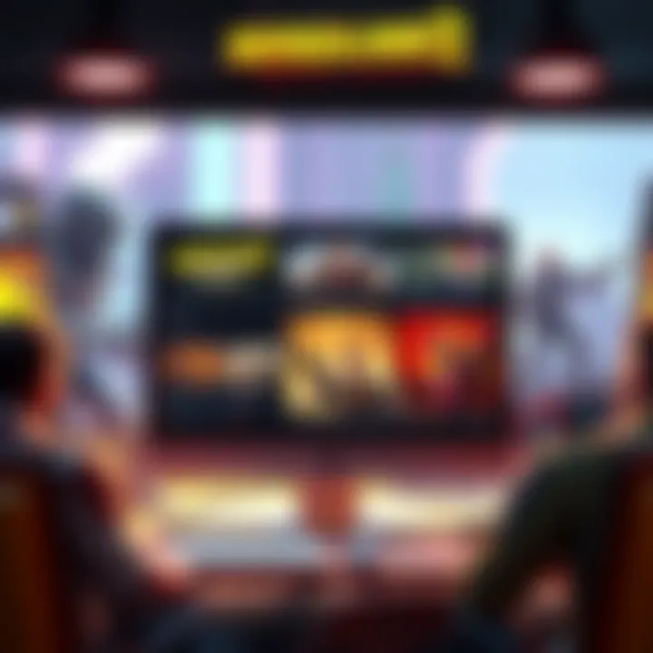 Various Borderlands character builds displayed on a computer screen with players discussing strategies in a forum