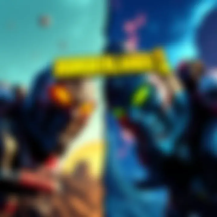 Side-by-side view of Borderlands 1 enhanced edition and original Game of the Year Edition