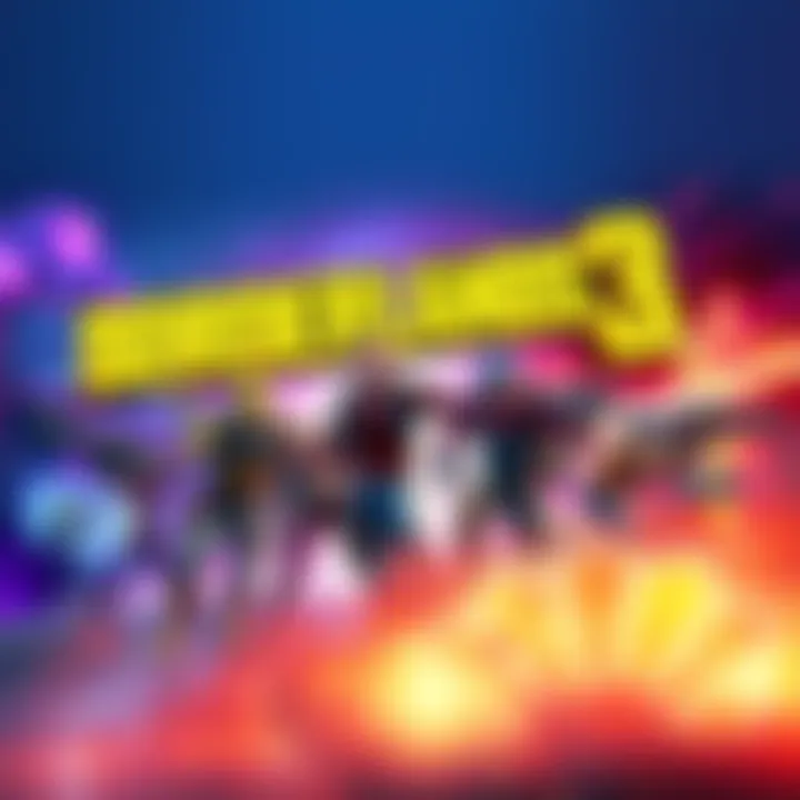 Borderlands 3 Game Cover Borderlands 3 logo with vibrant graphics and characters in an action pose