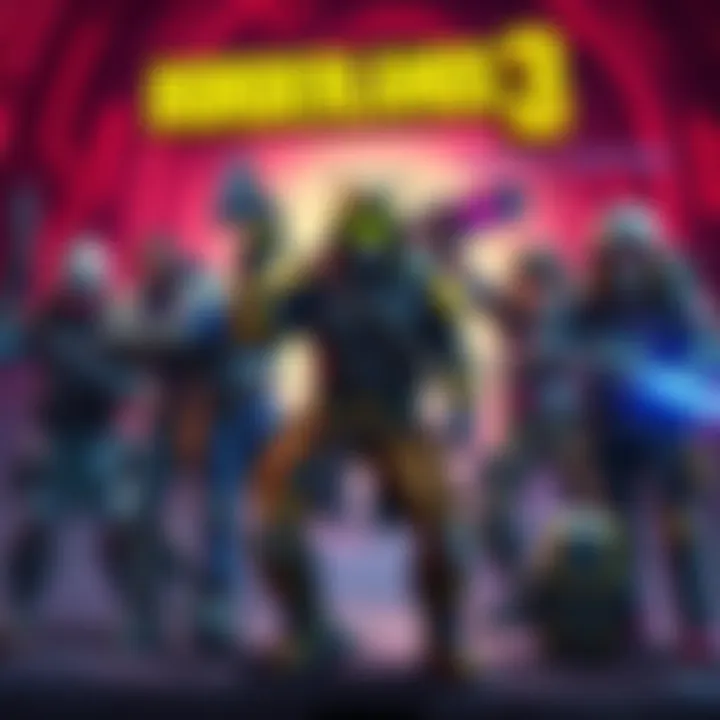 Borderlands 3 Vault Hunters A group of diverse Vault Hunters, showcasing their unique abilities and styles in Borderlands 3, ready for action.