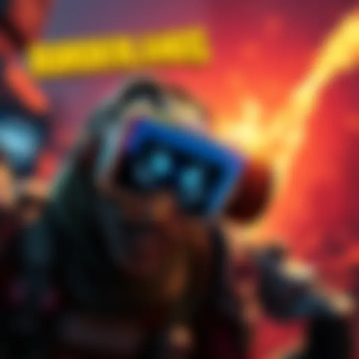 Graphic showing the Borderlands 4 game with a focus on the HYPERVISOR crack and its features