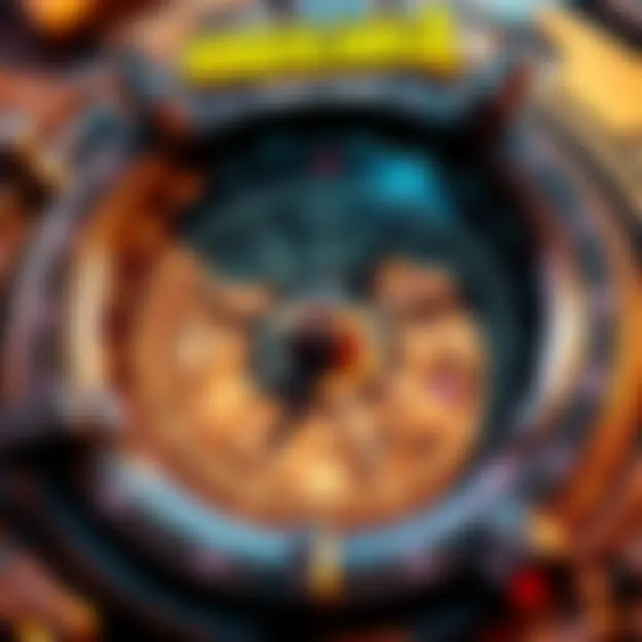 Borderlands 4 Mini Map Feature A close-up view of the new mini map in Borderlands 4, showing compass elements and gameplay details
