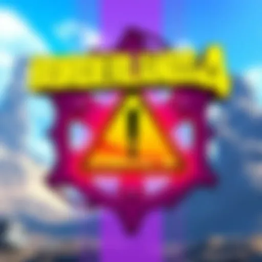 Graphic showing the Borderlands 4 logo with a warning symbol about update delay