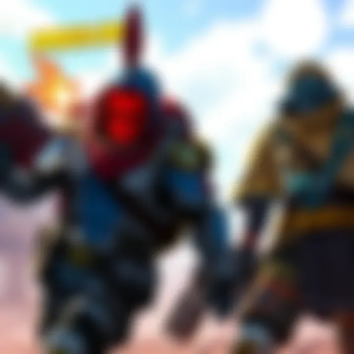 Borderlands class characters Moze and Salvador characters in action, showcasing quick damage skills in Borderlands gameplay