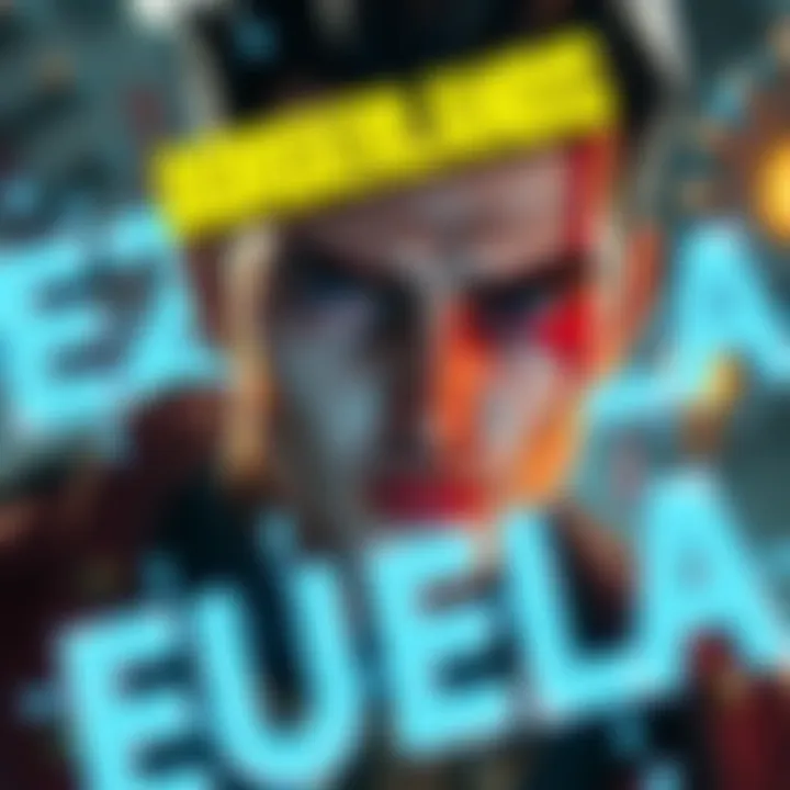 A Borderlands character looks concerned, surrounded by digital text representing the EULA update