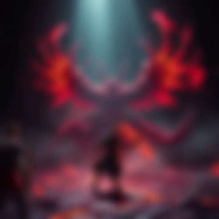 A character facing the Last Son of the Miracle in a dark, medieval setting with intense battle action.