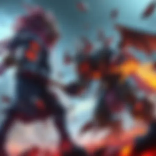 A character battling a second boss in a fantasy game setting, showcasing intense action and frustration among players.
