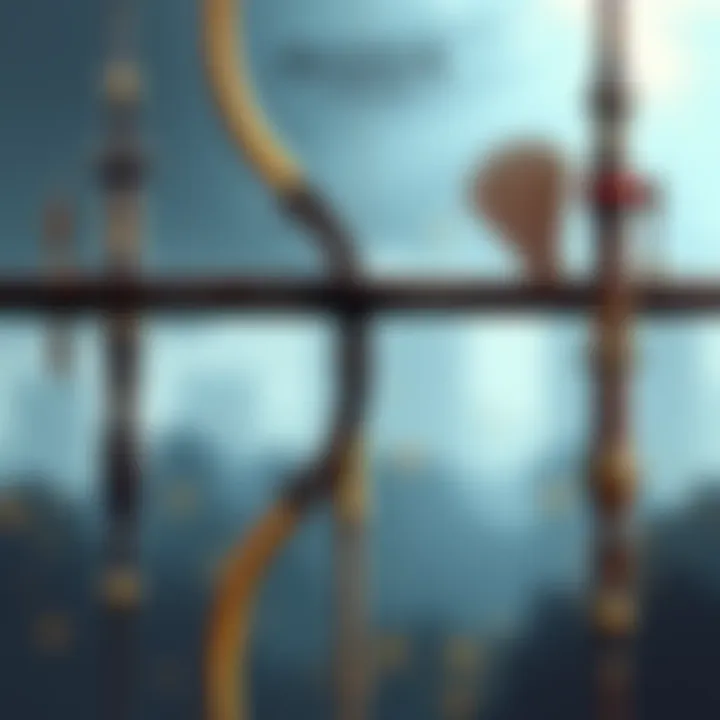 Bows in Assassin's Creed A collection of bows from Assassin's Creed, highlighting the design changes from Origins to Valhalla