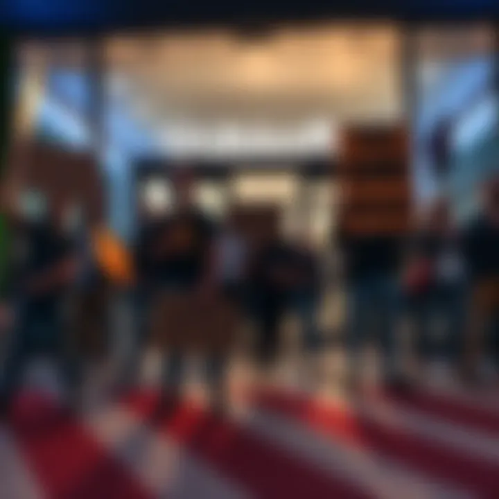 A group of gamers holding signs protesting the cancellation of the Prince of Persia remake outside a Ubisoft office.