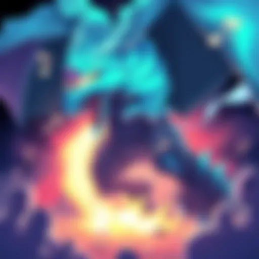 Brachydios Battle Theme An illustration showing a fierce Brachydios monster in battle, with music notes floating around to represent its iconic theme.