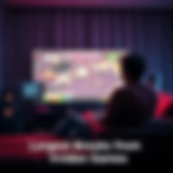 A person sitting on a couch, looking at an empty gaming console, symbolizing a break from video games.