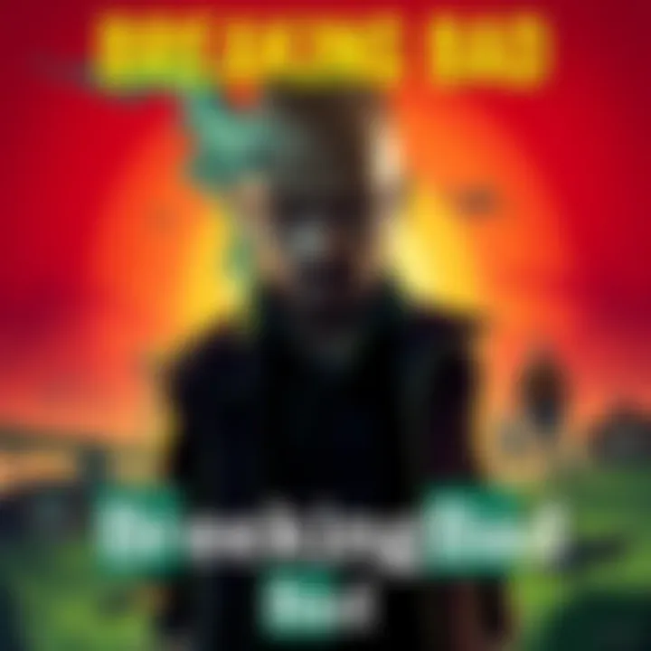 Cover art for Telltale Games' Breaking Bad series, featuring iconic characters and dramatic scenes from the game.