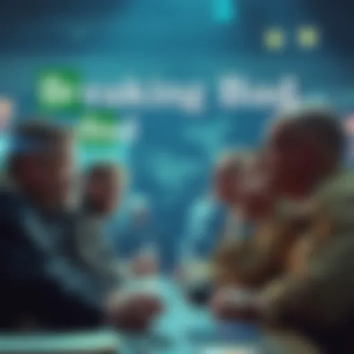 Fans discussing a surprising connection to Breaking Bad on a forum