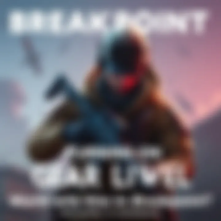 A character from Breakpoint adjusting gear level settings in a tactical environment